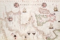 Portolan Atlas of the Mediterranean Sea - Vintage Map Poster (ca. 1590) Variante 1