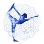 Blue Yoga No. 1 Variante 1