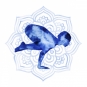 Blue Yoga No. 4 Variante 1
