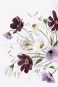 Purple & White Flowers No. 2 Variante 1