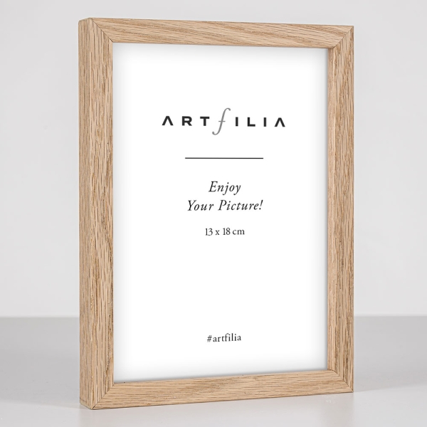 Bilderrahmen aus Holz - Eiche 13x18 cm