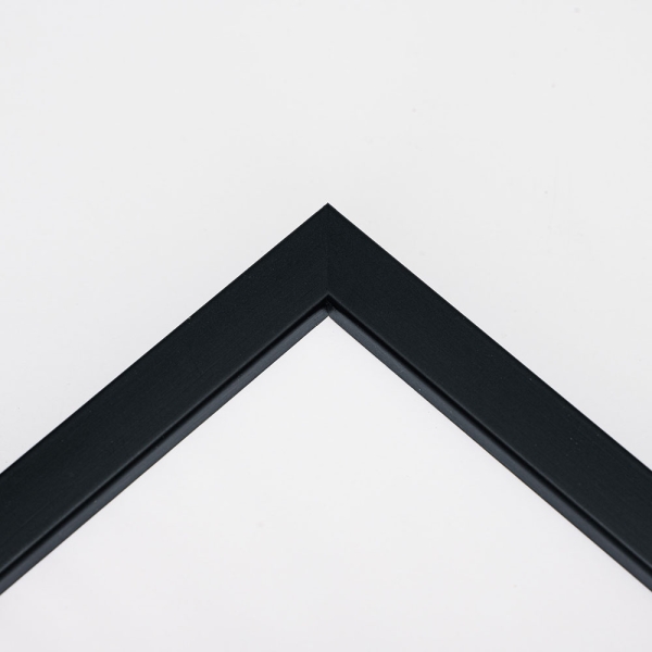 Bilderrahmen aus Holz - Schwarz 60x90 cm