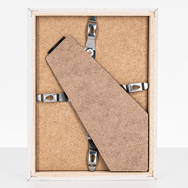 Bilderrahmen aus Holz - Schwarz 13x18 cm