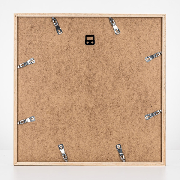 Bilderrahmen aus Holz - Schwarz 40x40 cm