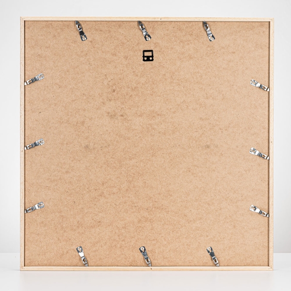 Bilderrahmen aus Holz - Natur hell 60x60 cm