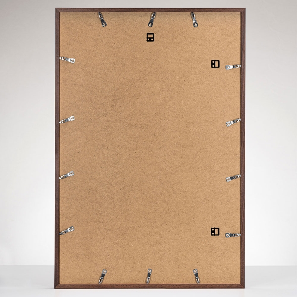 Bilderrahmen aus Holz - Dunkelbraun 60x90 cm