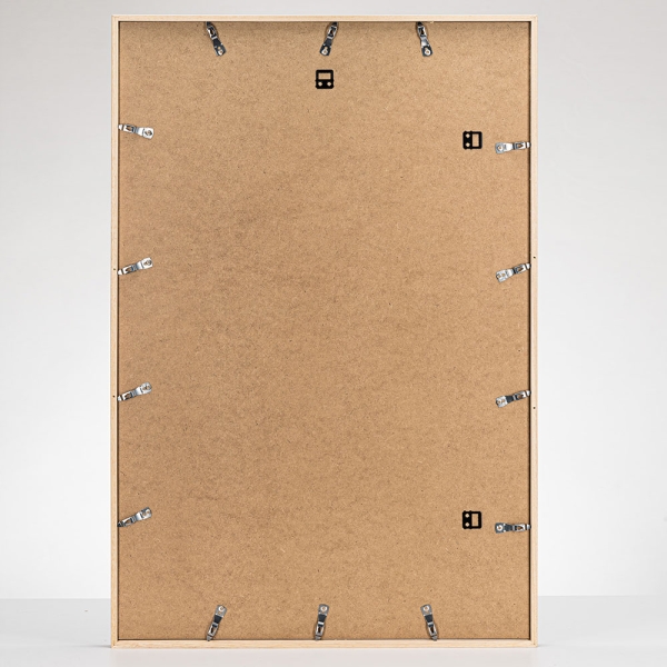 Bilderrahmen aus Holz - Natur hell 60x90 cm