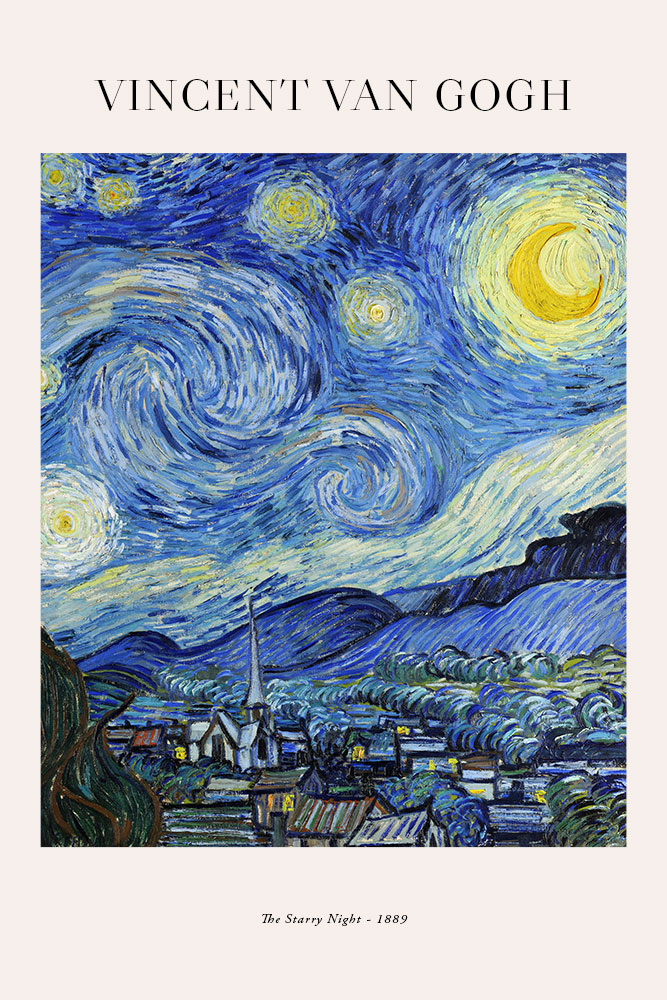 Van Gogh Starry Night - The Painting and The Story
